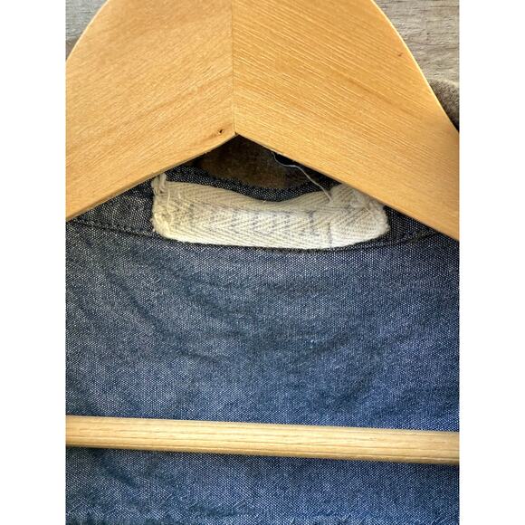 Wituli Olive + Navy Faded Flannel Shirt - Picture 4 of 7